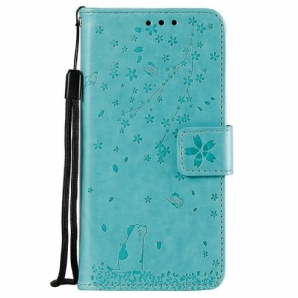 Flip Case Für Xiaomi Mi A3 Mit Kordel Strap Reverie