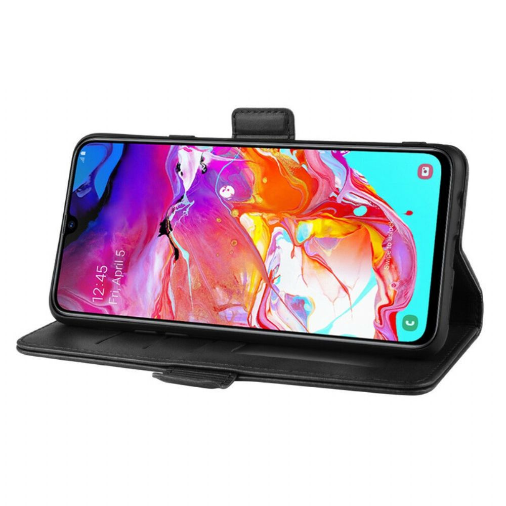 Flip Case Für Samsung Galaxy A20s Flip Case Doppelklappe