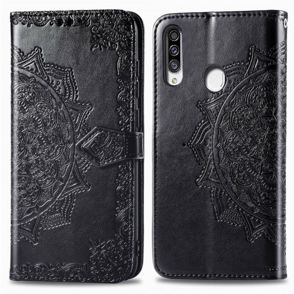 Flip Case Für Samsung Galaxy A20s Mandala Aus Dem Mittelalter