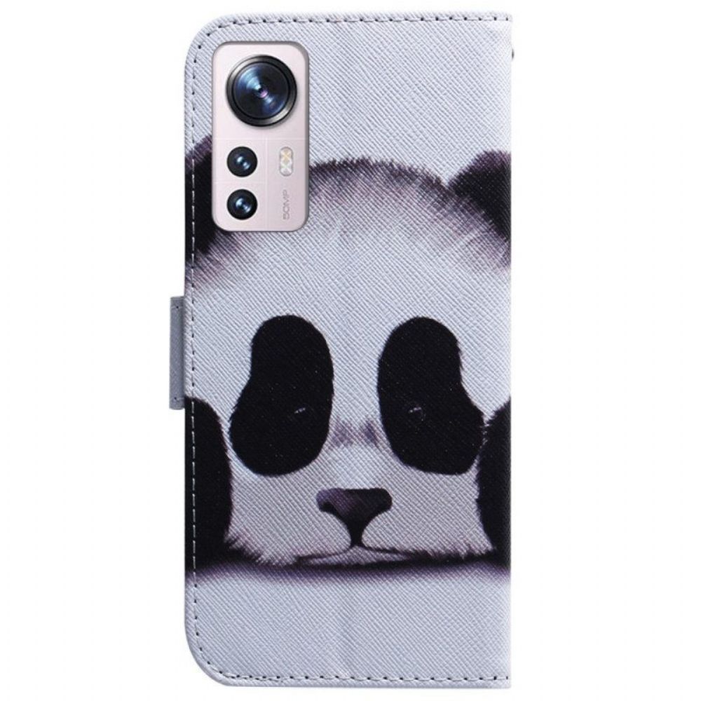 Flip Case Für Xiaomi 12 Pro Panda