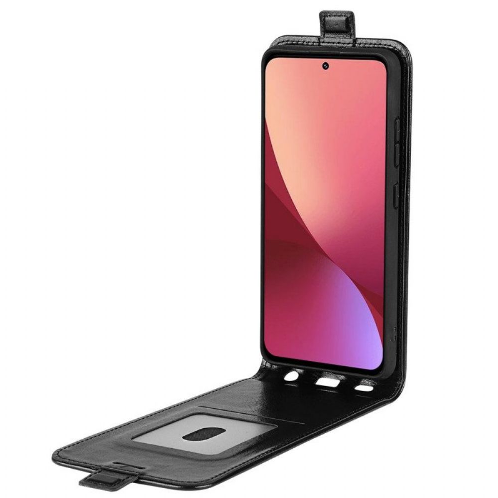 Flip Case Für Xiaomi 12 Pro Flip Case Vertikale Klappe In Lederoptik