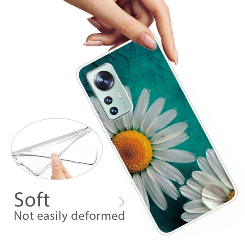 Handyhülle Für Xiaomi 12 Pro Blumensilikon