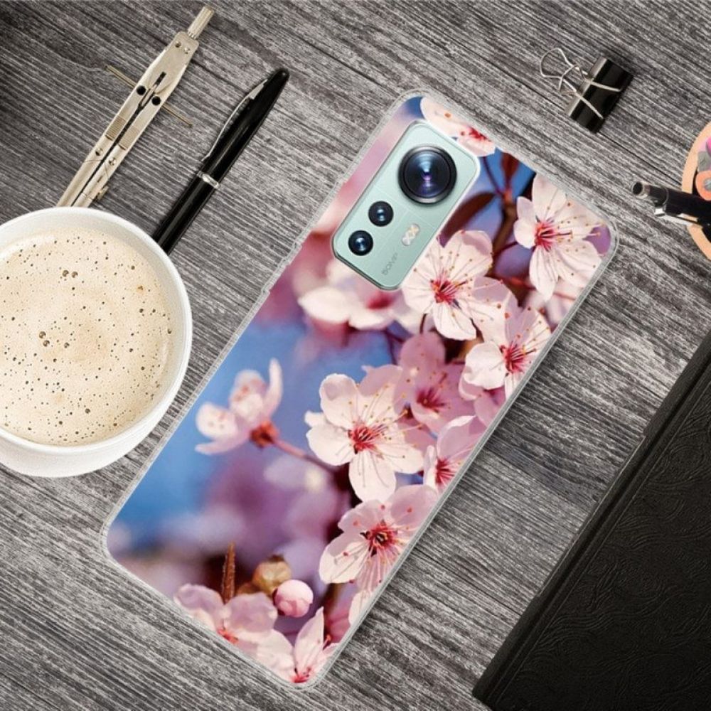 Handyhülle Für Xiaomi 12 Pro Blumensilikon