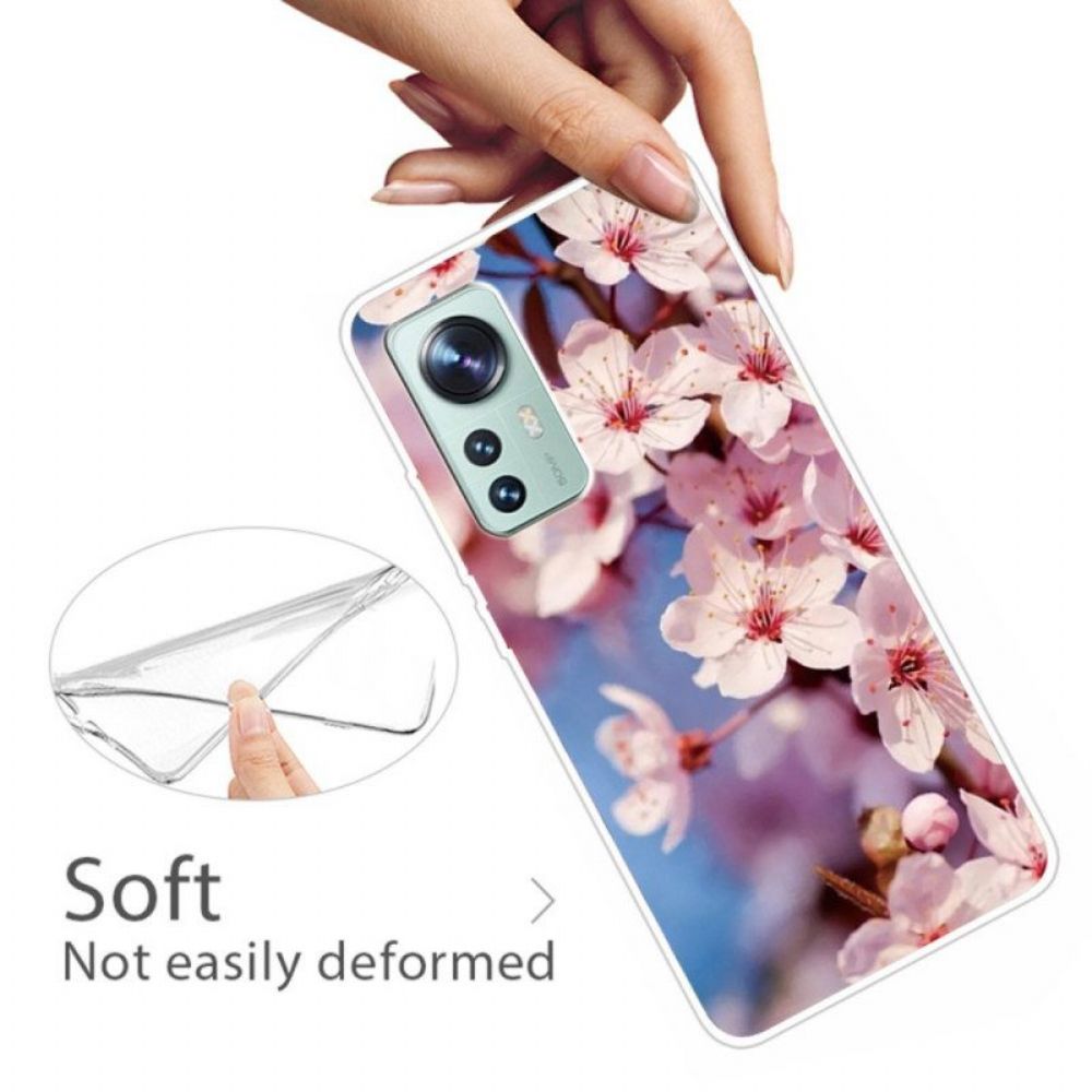 Handyhülle Für Xiaomi 12 Pro Blumensilikon