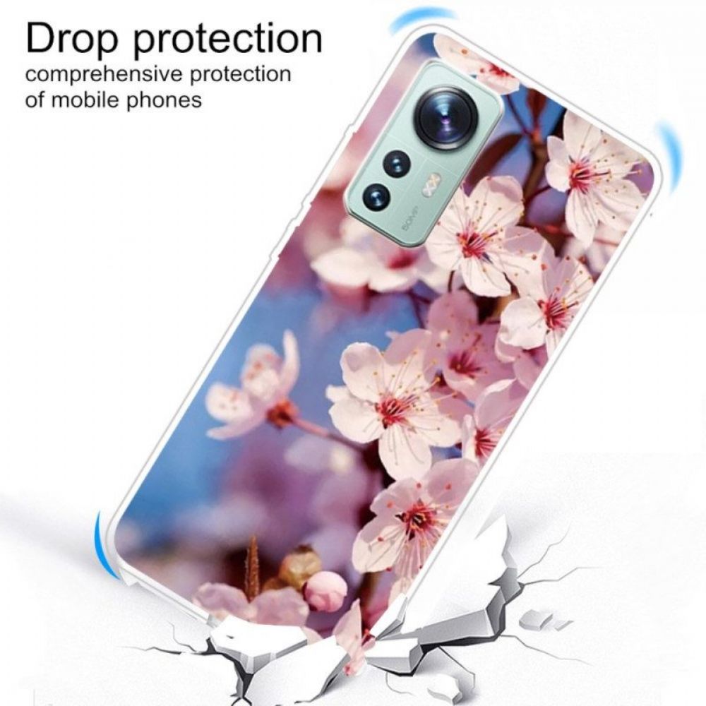 Handyhülle Für Xiaomi 12 Pro Blumensilikon