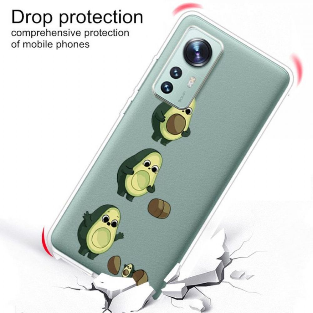 Handyhülle Für Xiaomi 12 Pro Silikon-avocado-leben