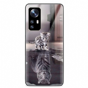 Hülle Für Xiaomi 12 Pro Kitten Dream Gehärtetes Glas