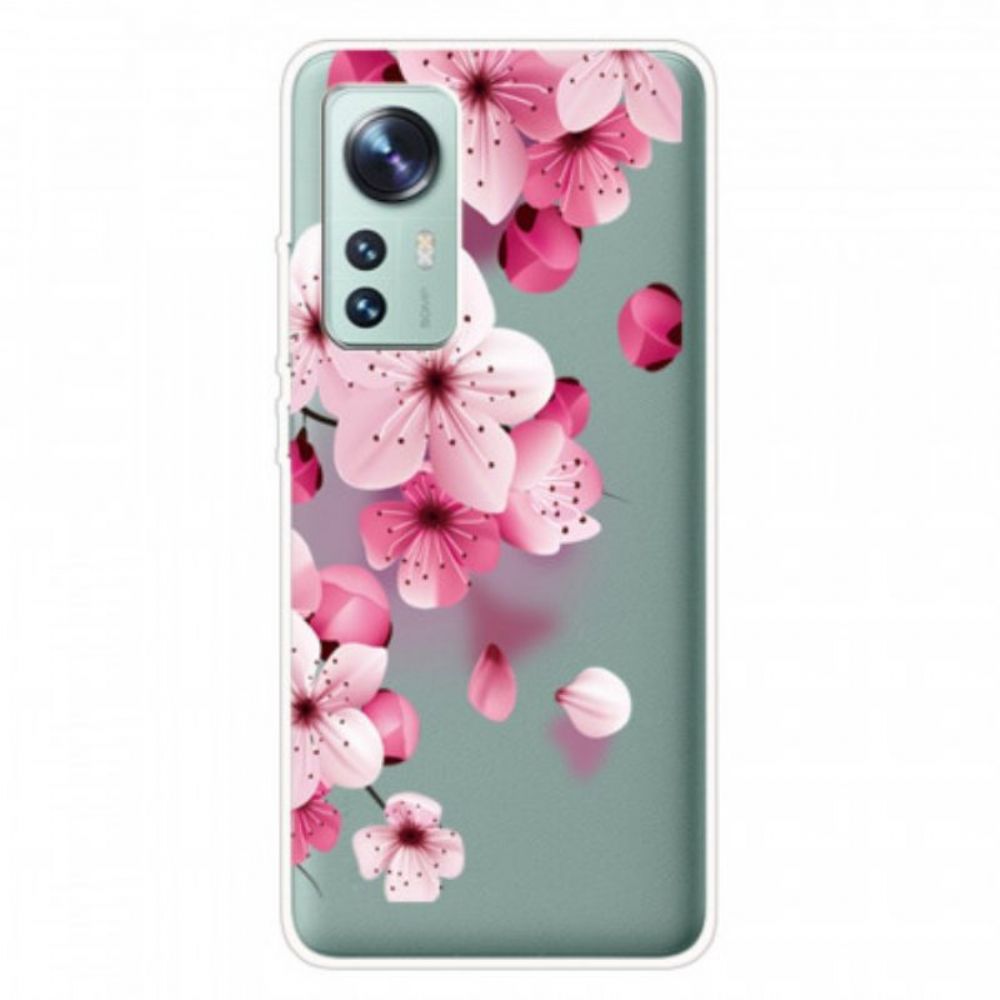 Hülle Für Xiaomi 12 Pro Rosenblüten Aus Silikon