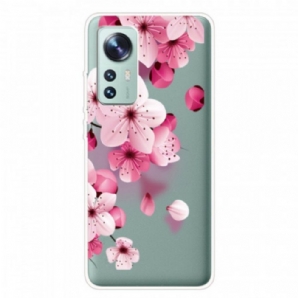 Hülle Für Xiaomi 12 Pro Rosenblüten Aus Silikon