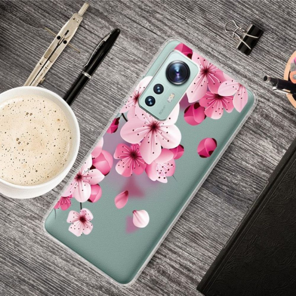 Hülle Für Xiaomi 12 Pro Rosenblüten Aus Silikon