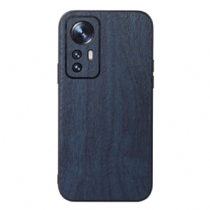 Hülle Für Xiaomi 12 Pro Stil: Leder In Holzoptik