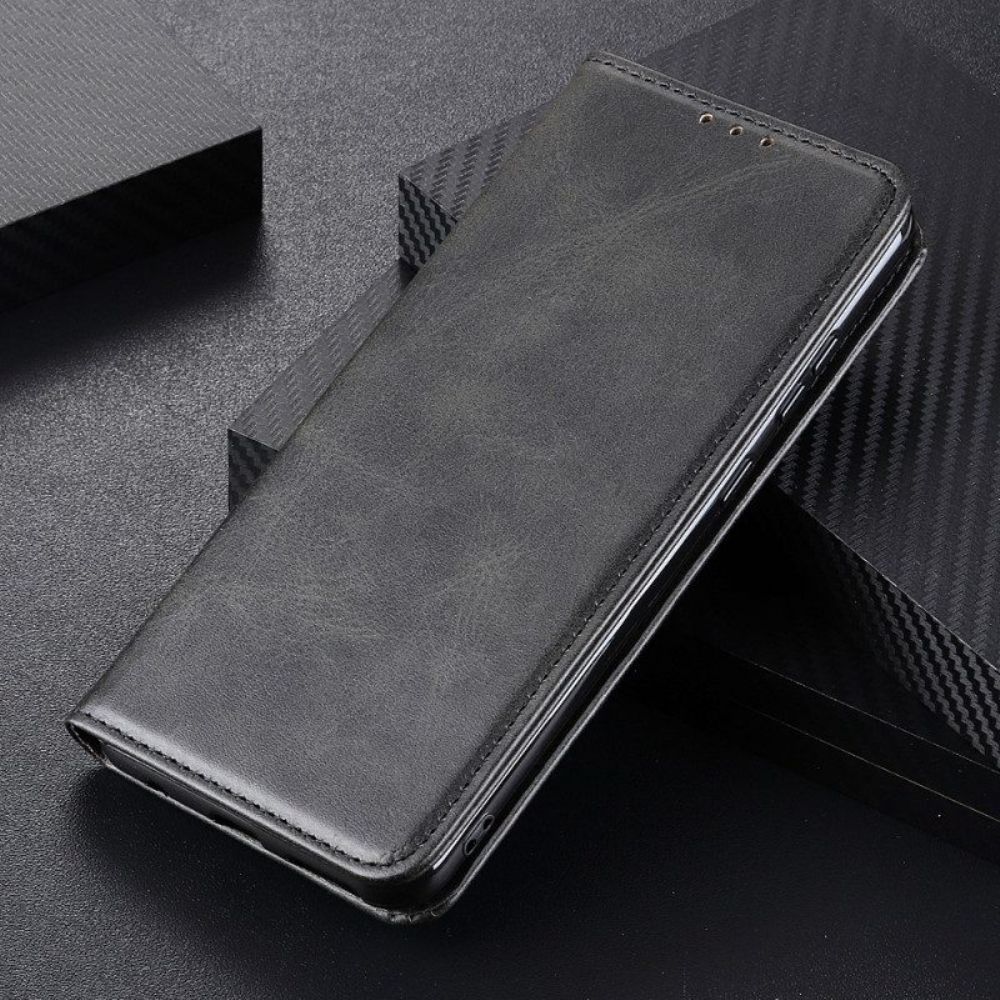 Schutzhülle Für Xiaomi 12 Pro Flip Case Elegantes Spaltleder