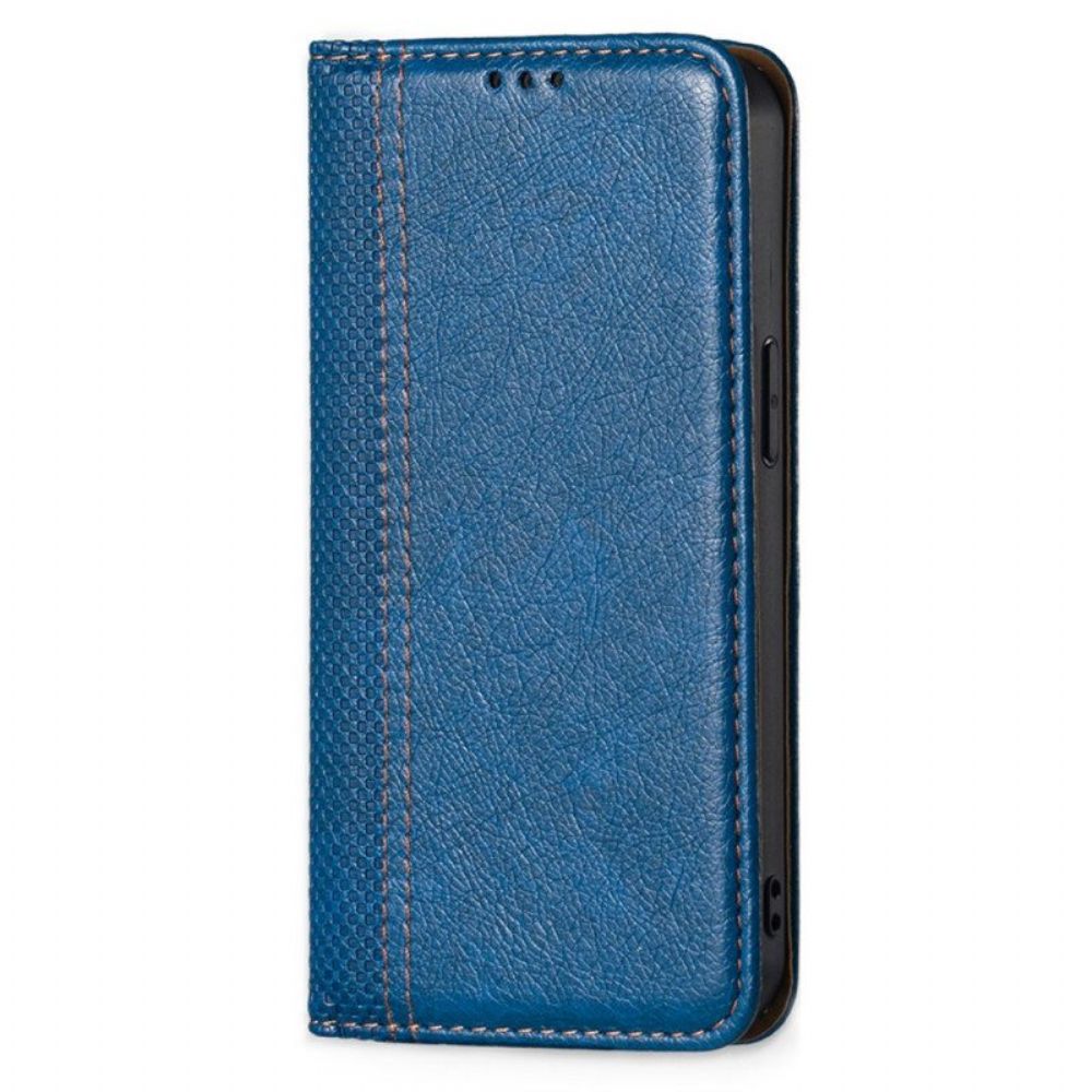 Schutzhülle Für Xiaomi 12 Pro Flip Case Vintage-ledereffekt