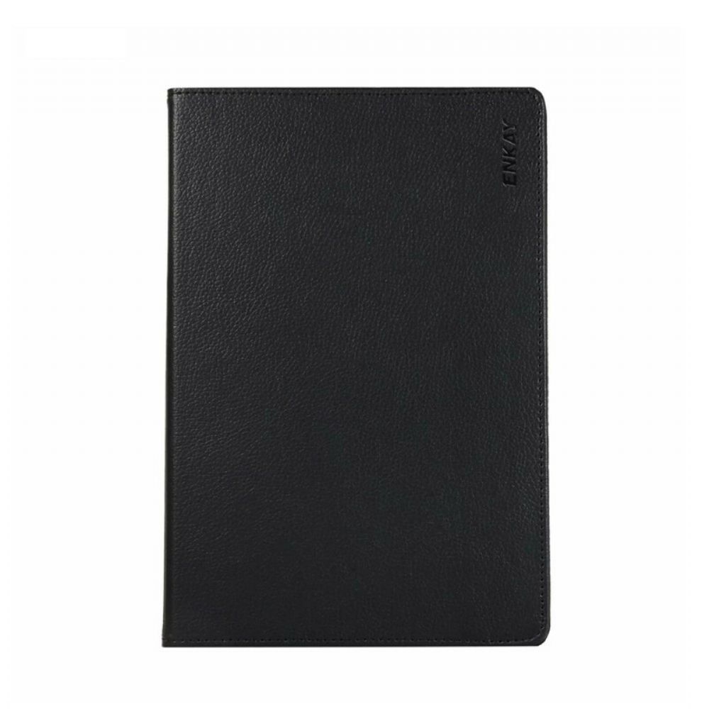 Case Für Samsung Galaxy Tab S7 / Tab S8 360° Drehbares Lychee Kunstleder Enkay