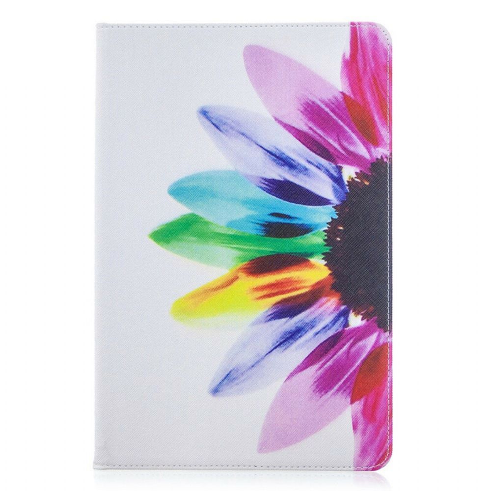 Case Für Samsung Galaxy Tab S7 / Tab S8 Aquarell Blume