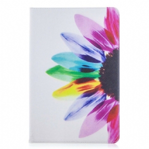 Case Für Samsung Galaxy Tab S7 / Tab S8 Aquarell Blume