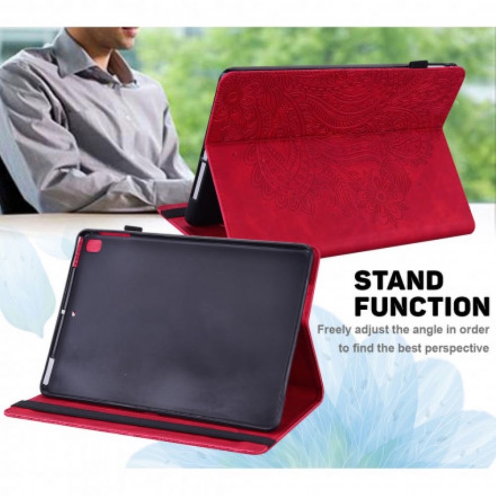 Case Für Samsung Galaxy Tab S7 / Tab S8 Blumendruck