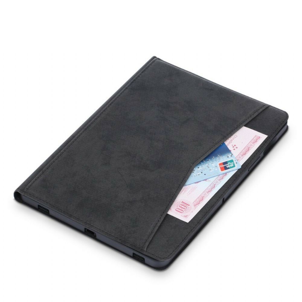 Case Für Samsung Galaxy Tab S7 / Tab S8 Business-ledereffekt