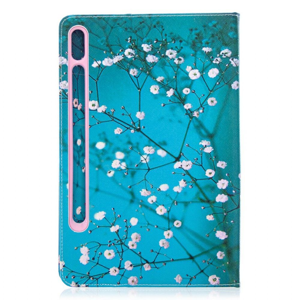 Case Für Samsung Galaxy Tab S7 / Tab S8 Frühlingszweige