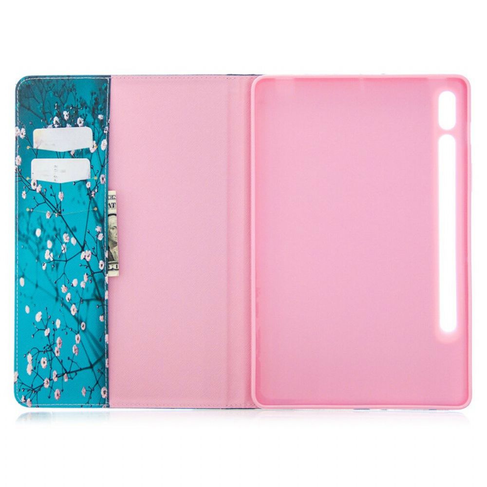 Case Für Samsung Galaxy Tab S7 / Tab S8 Frühlingszweige