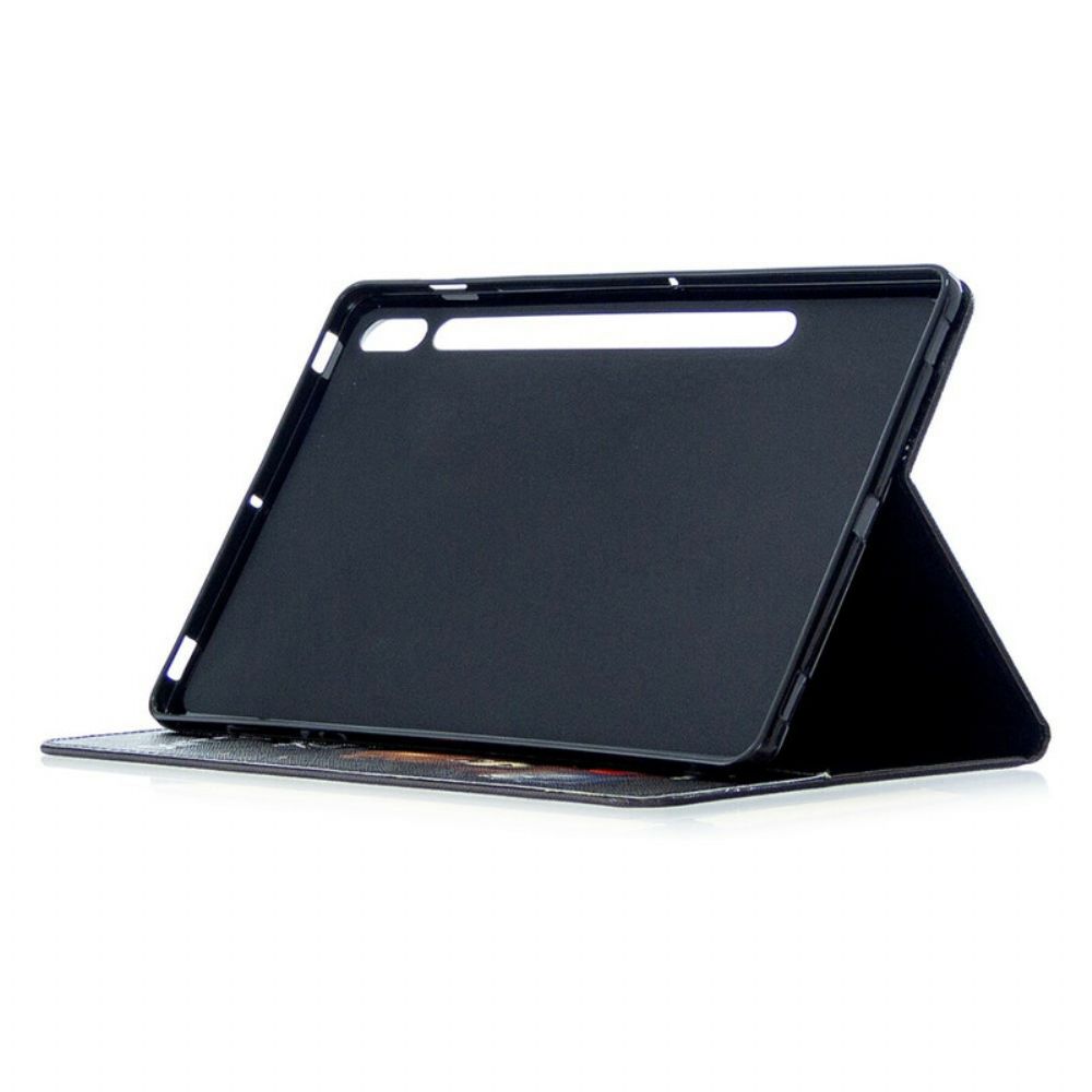 Case Für Samsung Galaxy Tab S7 / Tab S8 Gefährlicher Bär