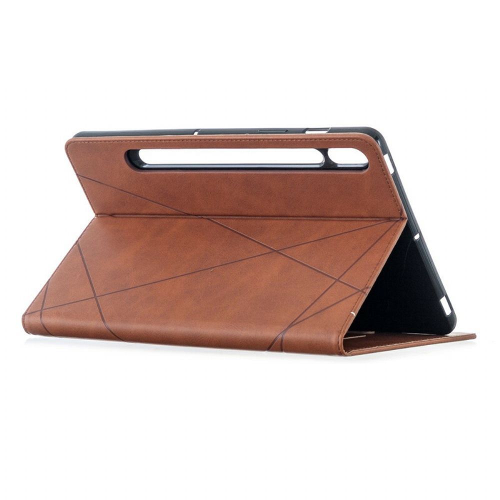 Case Für Samsung Galaxy Tab S7 / Tab S8 Geometrie