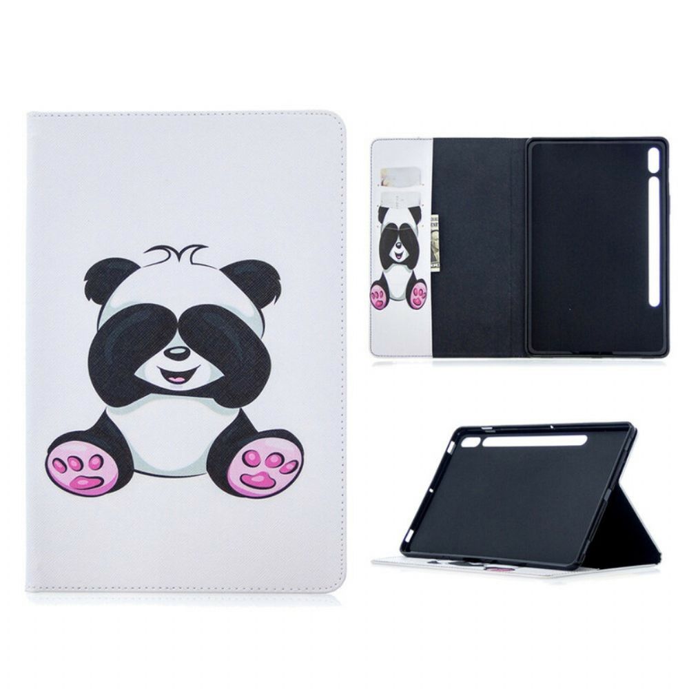 Case Für Samsung Galaxy Tab S7 / Tab S8 Panda-spaß