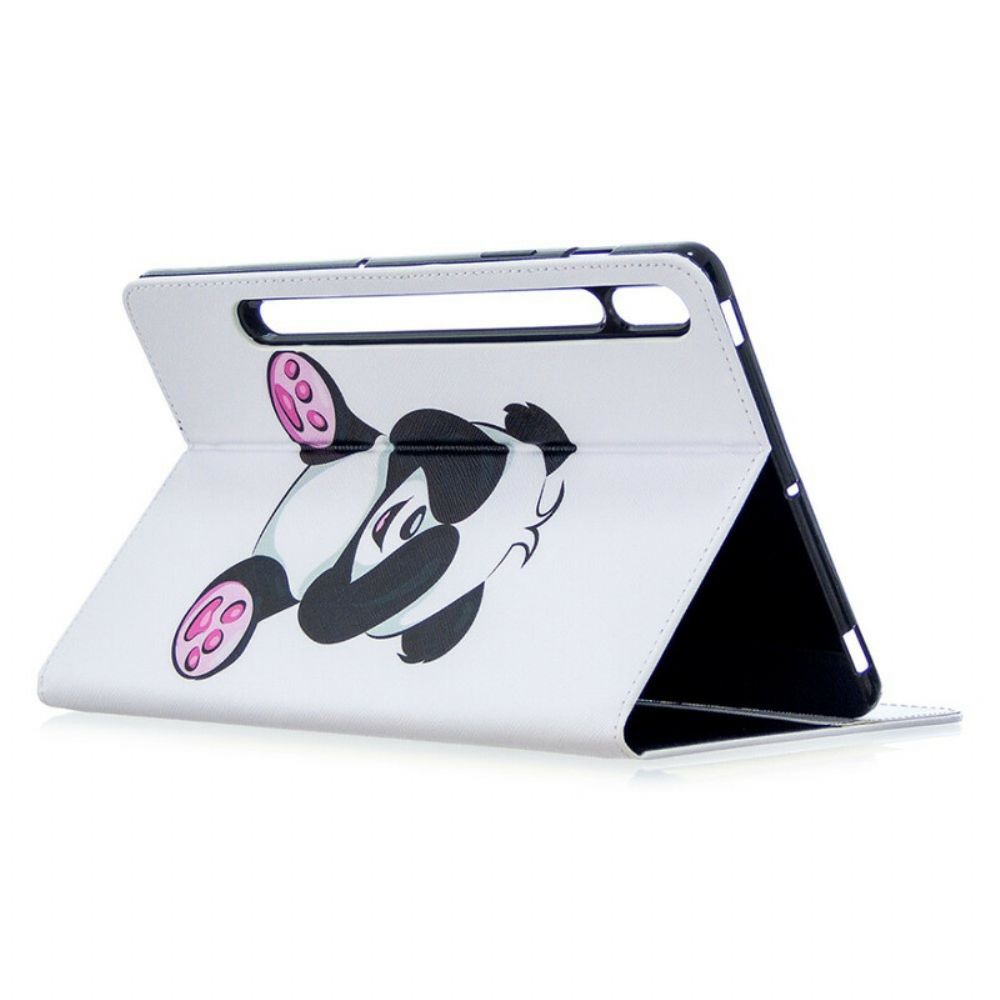 Case Für Samsung Galaxy Tab S7 / Tab S8 Panda-spaß