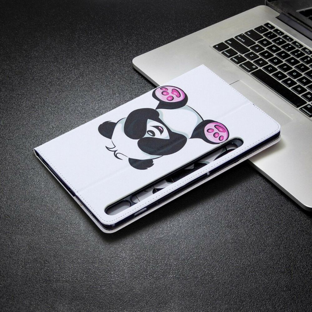 Case Für Samsung Galaxy Tab S7 / Tab S8 Panda-spaß