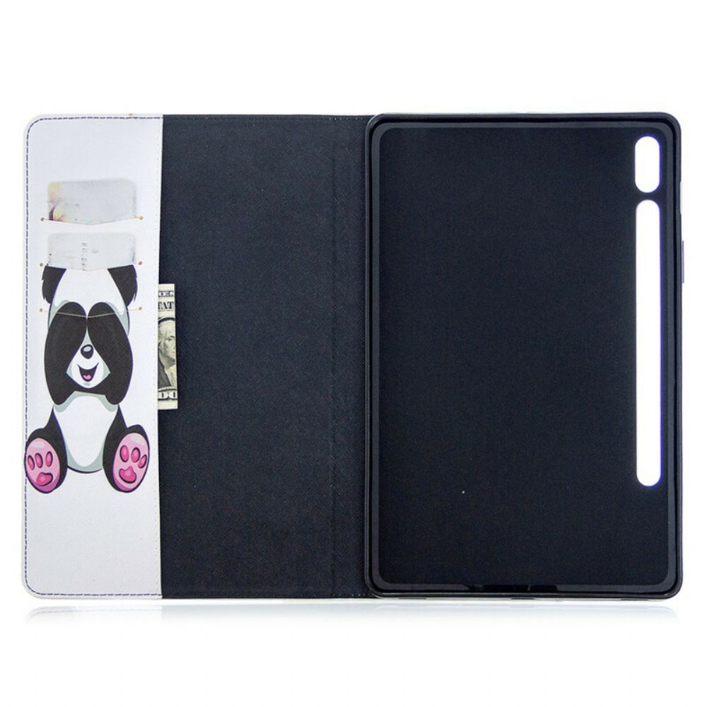 Case Für Samsung Galaxy Tab S7 / Tab S8 Panda-spaß