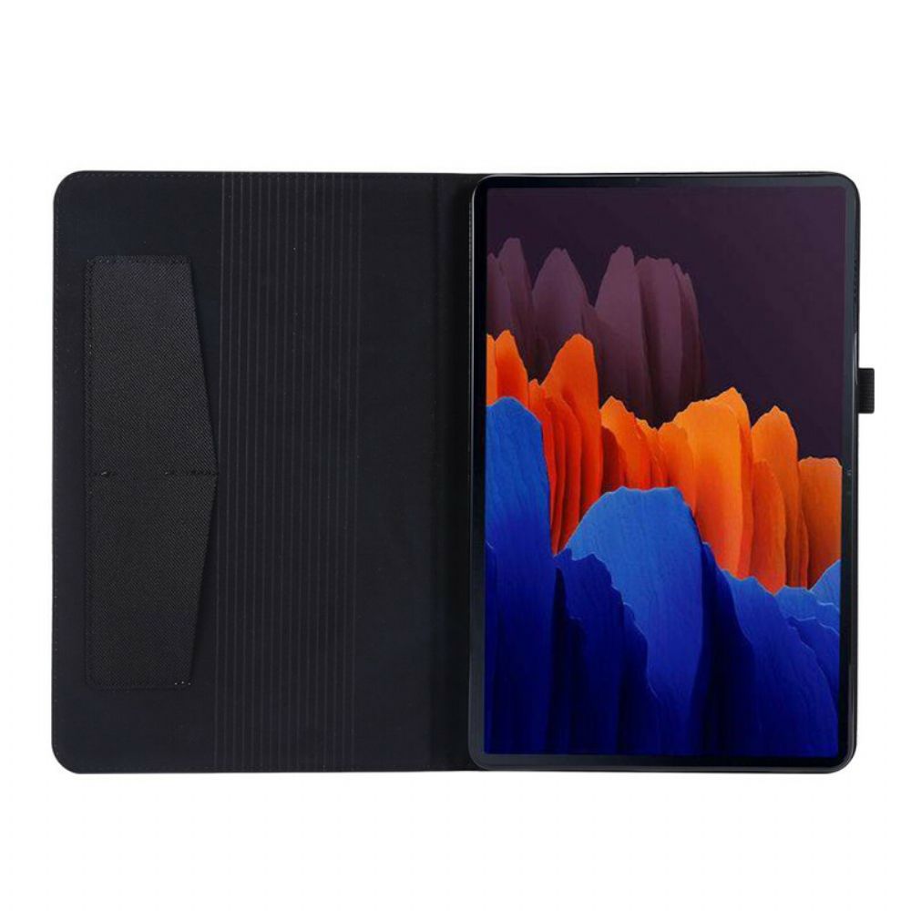 Case Für Samsung Galaxy Tab S7 / Tab S8 Premium-tuch