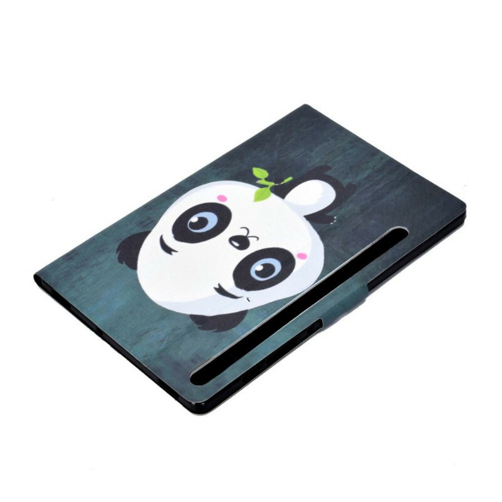 Flip Case Für Samsung Galaxy Tab S7 / Tab S8 Baby-panda