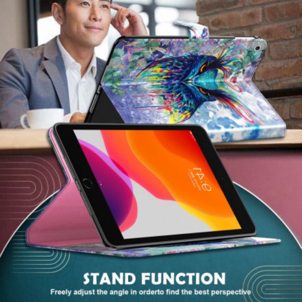 Flip Case Für Samsung Galaxy Tab S7 / Tab S8 Eule