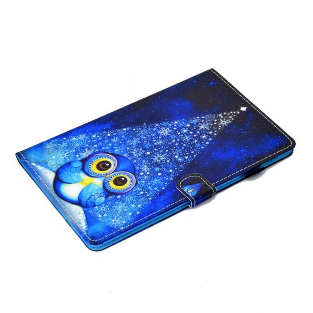 Flip Case Für Samsung Galaxy Tab S7 / Tab S8 Eule