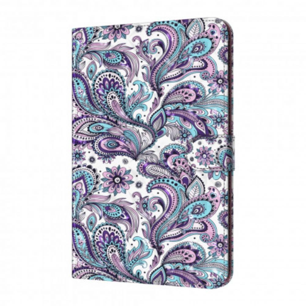 Flip Case Für Samsung Galaxy Tab S7 / Tab S8 Paisley-muster