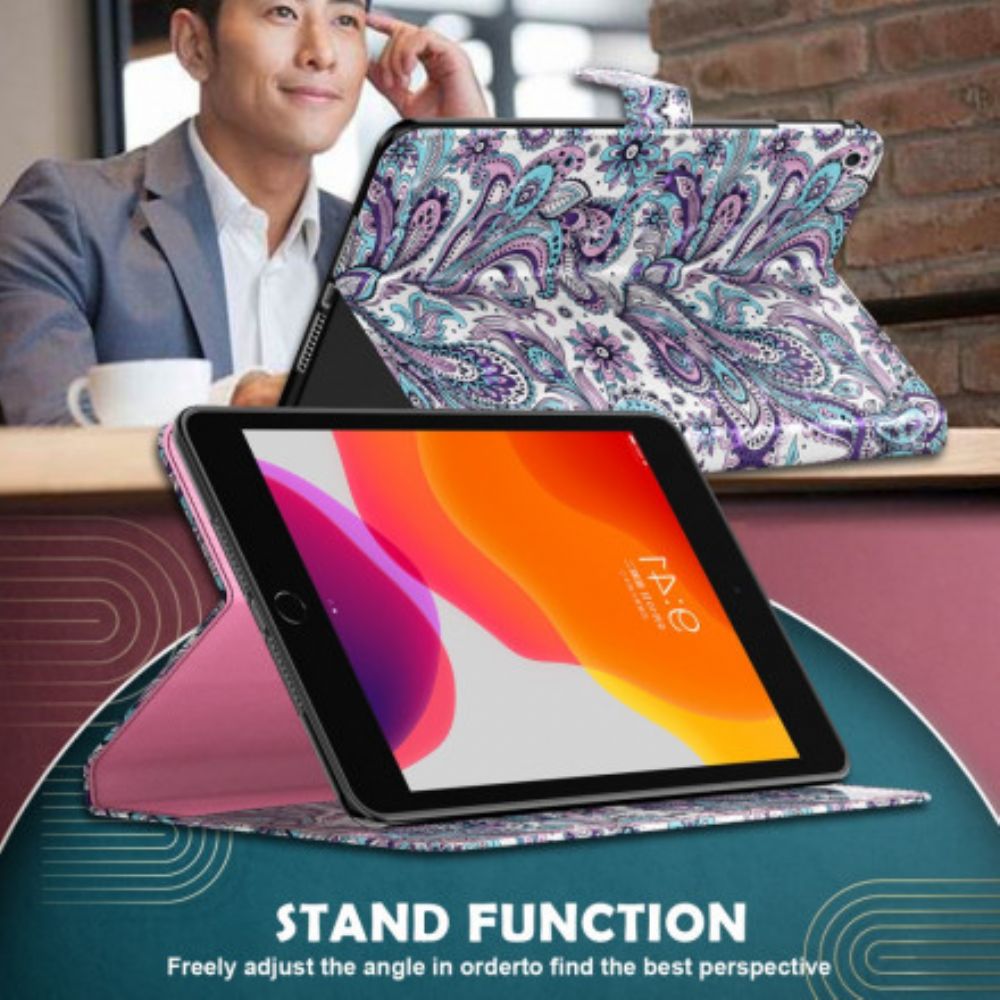 Flip Case Für Samsung Galaxy Tab S7 / Tab S8 Paisley-muster