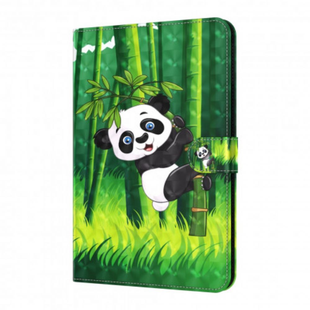 Flip Case Für Samsung Galaxy Tab S7 / Tab S8 Panda