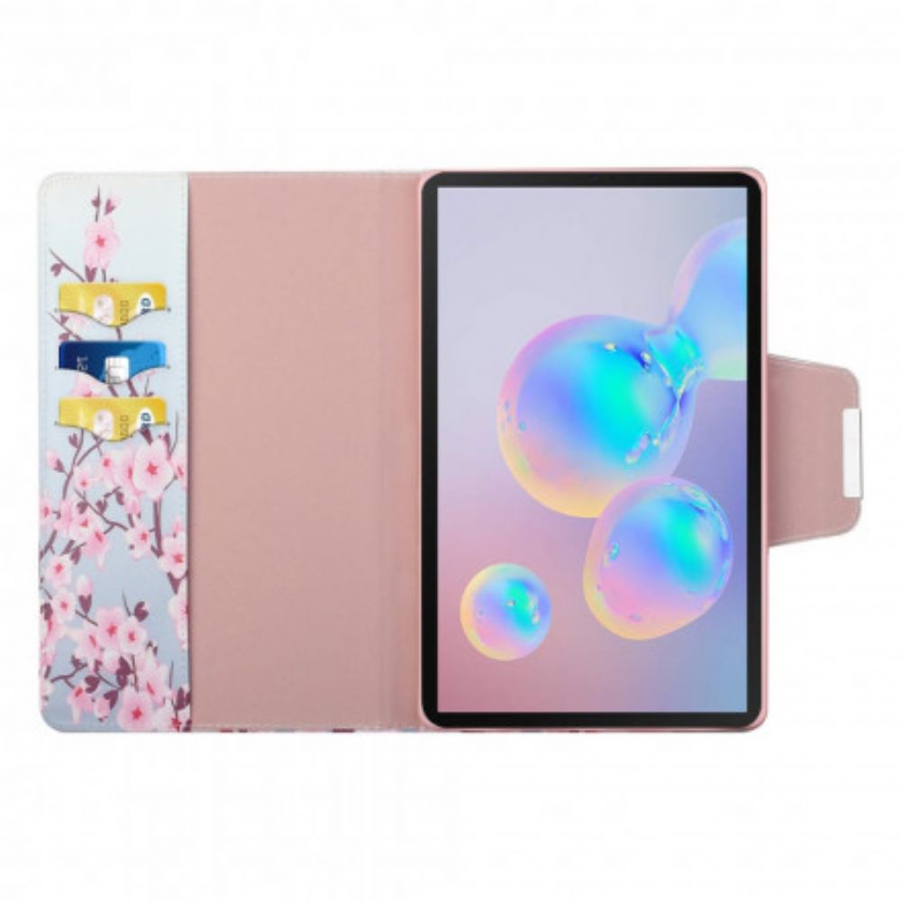 Flip Case Für Samsung Galaxy Tab S7 / Tab S8 Sakura