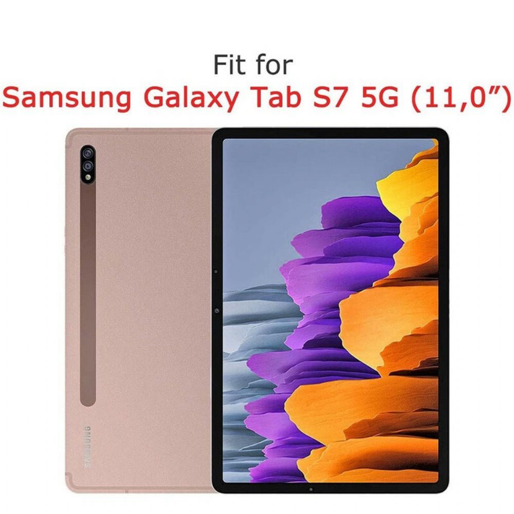 Hülle Für Samsung Galaxy Tab S7 / Tab S8 Transparent Gefrostet