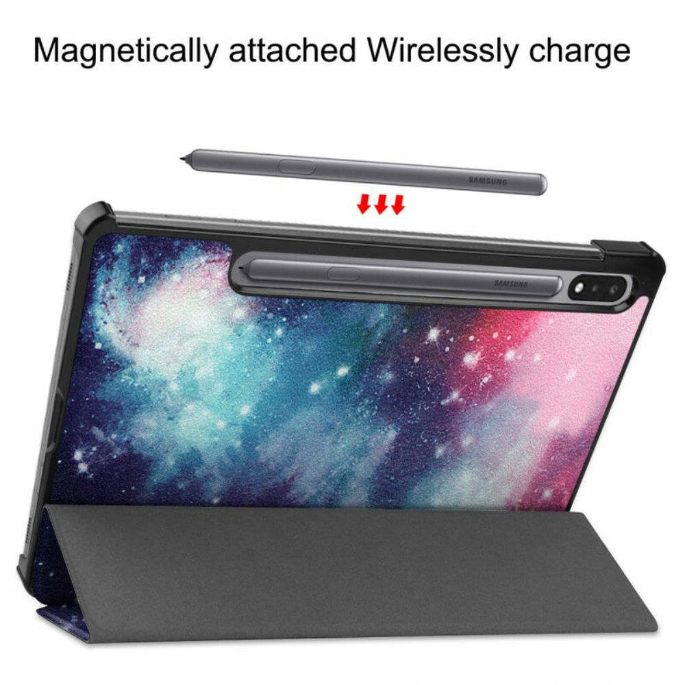 Schutzhülle Für Samsung Galaxy Tab S7 / Tab S8 Space Pen-halter