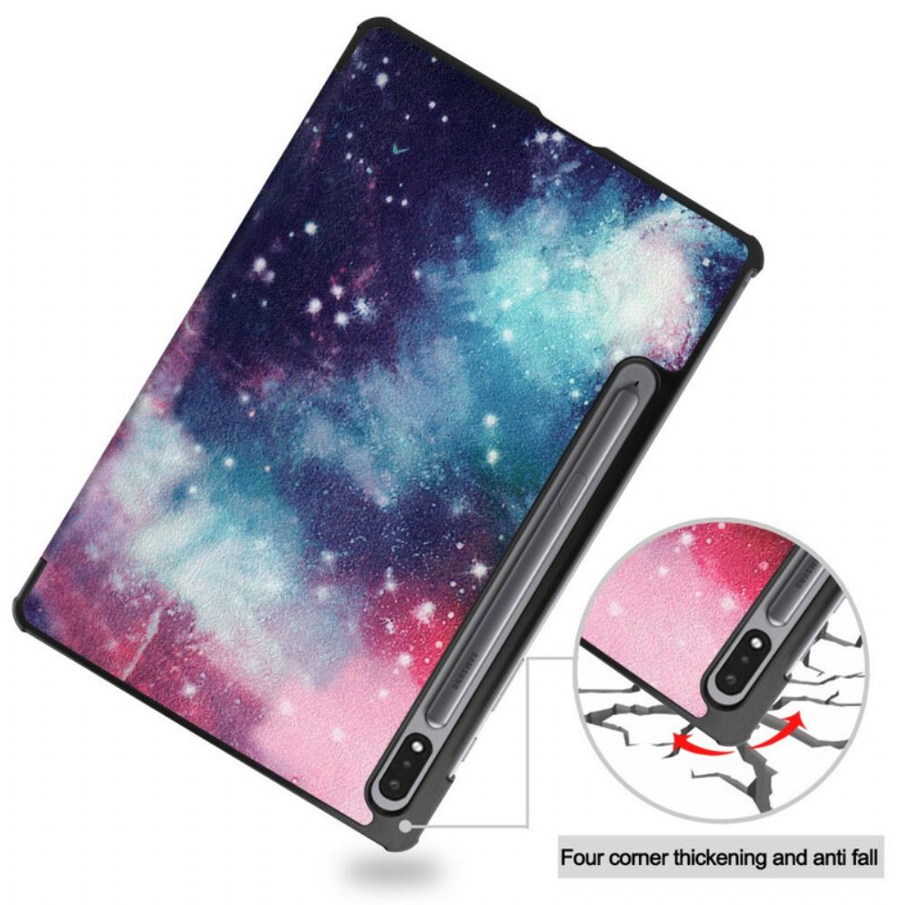 Schutzhülle Für Samsung Galaxy Tab S7 / Tab S8 Space Pen-halter