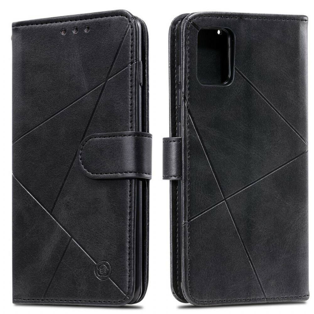 Flip Case Für Samsung Galaxy A51 Diamant Kunstleder