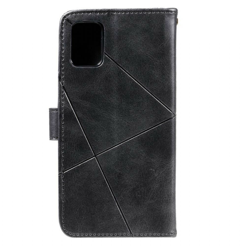 Flip Case Für Samsung Galaxy A51 Diamant Kunstleder