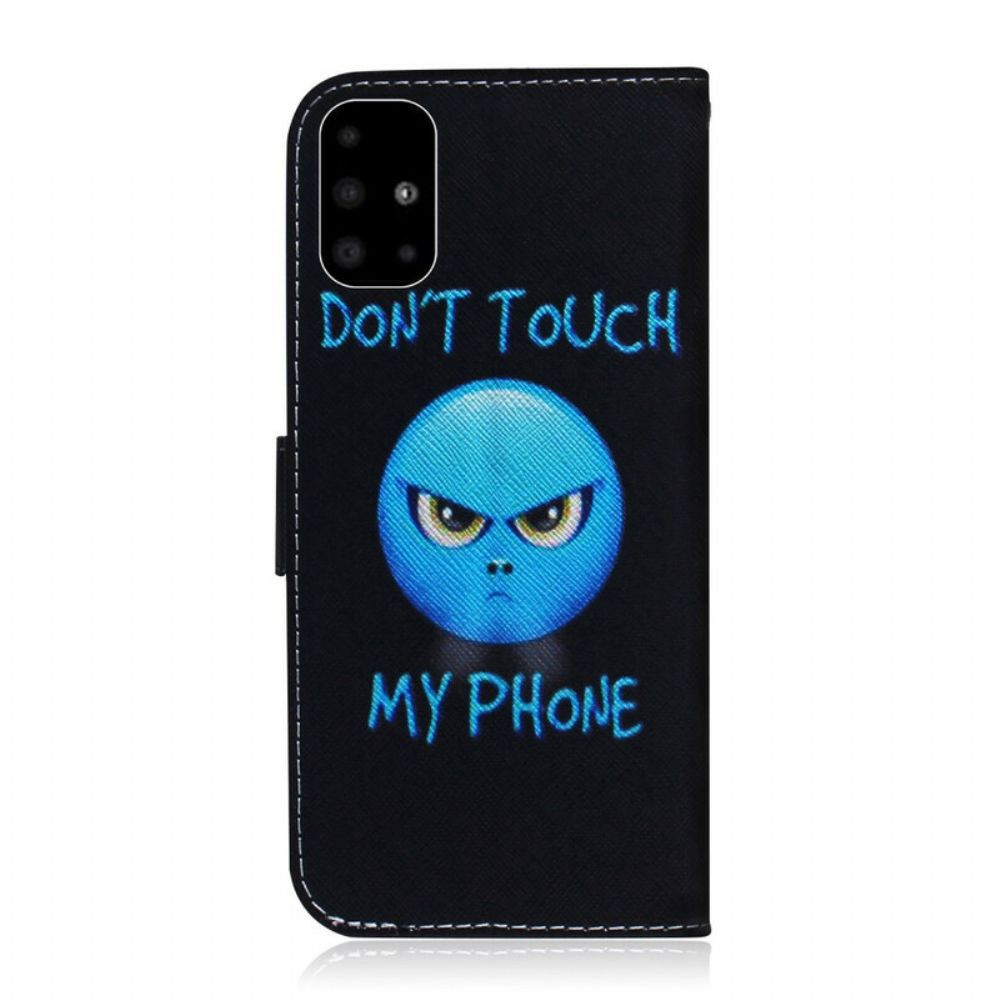 Flip Case Für Samsung Galaxy A51 Emoji-telefon