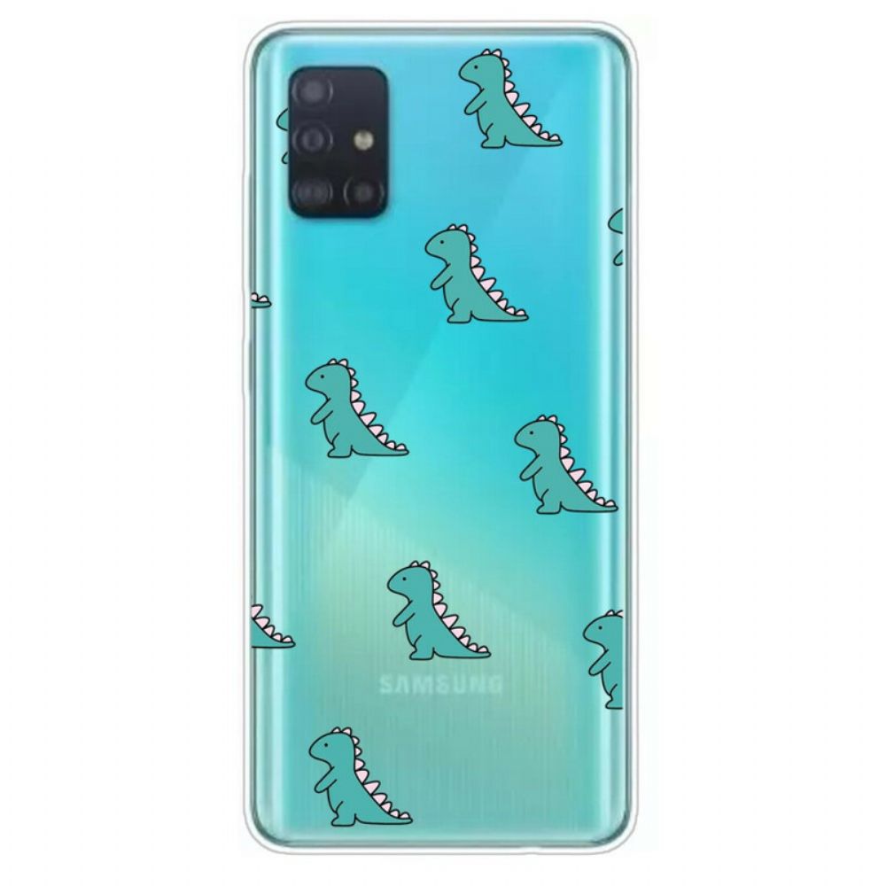 Handyhülle Für Samsung Galaxy A51 Dinosaurier