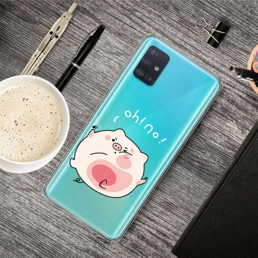 Handyhülle Für Samsung Galaxy A51 Großes Schwein