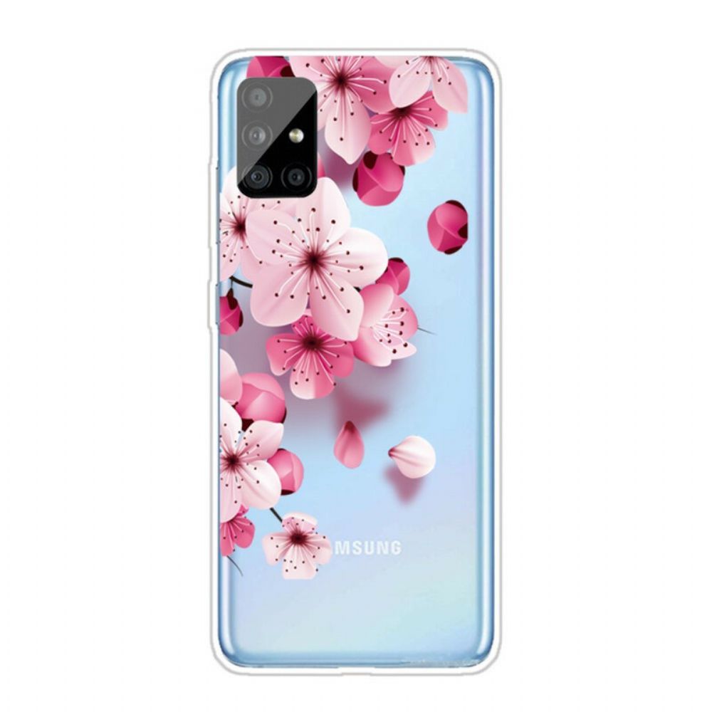 Handyhülle Für Samsung Galaxy A51 Kleine Rosa Blumen