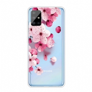 Handyhülle Für Samsung Galaxy A51 Kleine Rosa Blumen