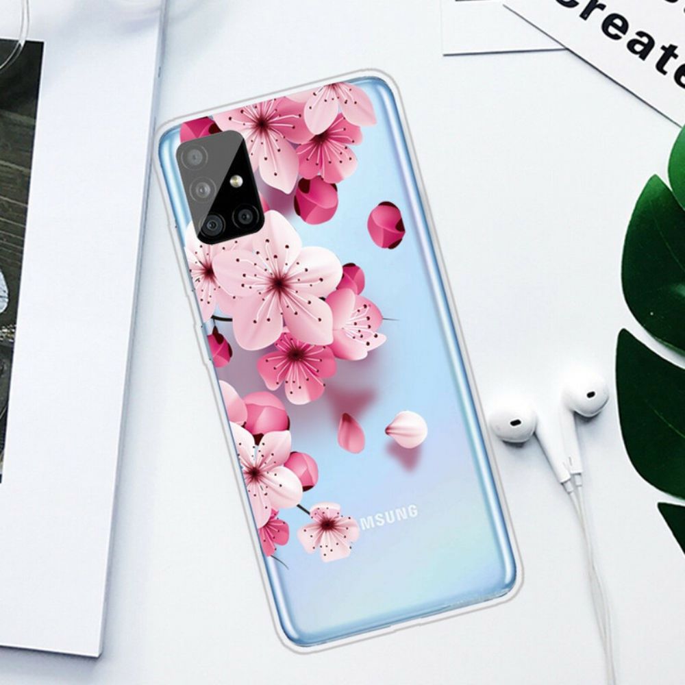 Handyhülle Für Samsung Galaxy A51 Kleine Rosa Blumen