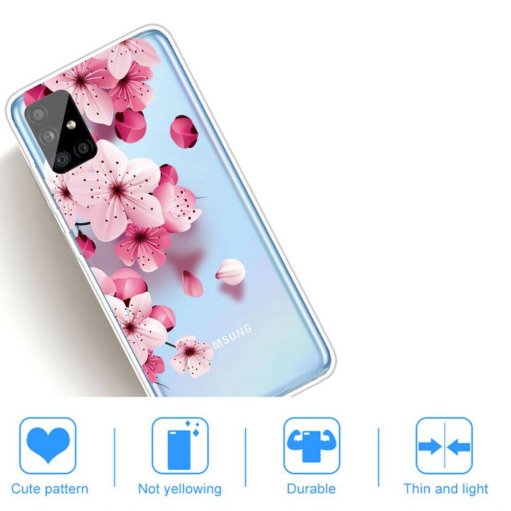 Handyhülle Für Samsung Galaxy A51 Kleine Rosa Blumen